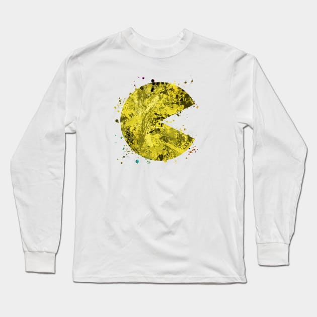 Pacman (Colored) Long Sleeve T-Shirt by JonathonSummers